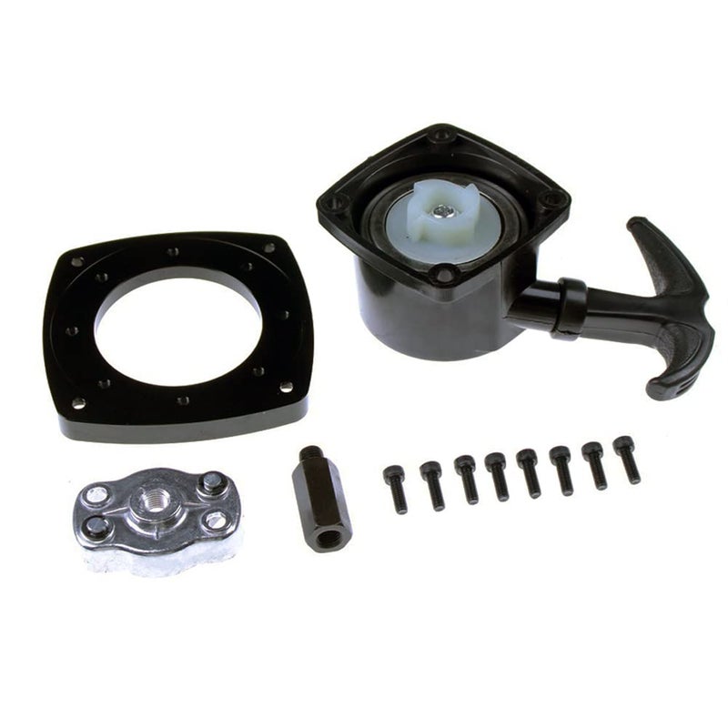 FLMLF Super Easy Pull Starter for Zenoah Chongyang 23CC 26CC 29CC Rovan 23-30.5CC Engine (Black) - Image 3